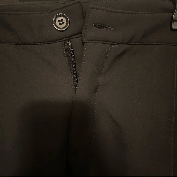 Postropaky Women Gray & Black Snow ski Pants warm stretch waterproof soft shell - Picture 5 of 10